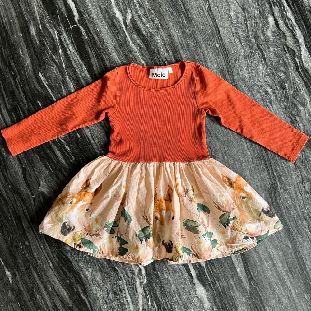 Molo Girls Dress Size 18 months